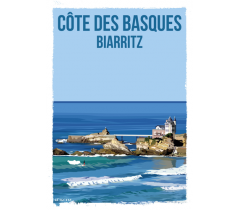 CB86 - Lot de 5 Cabas Biarritz La Cote de Basques